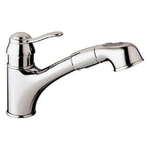   Eco Friendly Pull Out Kitchen Faucet Finish Chrome