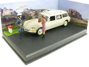 wonderful modelcar diorama 143 CITROEN DS20 BREAK grey  