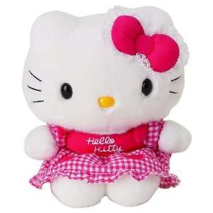  Hello Kitty   Apple Apron Hello Kitty 8 Plush Toys 