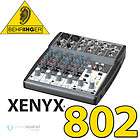 Behringer Xenyx 802 Compact 8 Channel Audio Mixer w/ Phantom Power