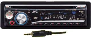 jvc kd dv4402 features aux input on front panel free