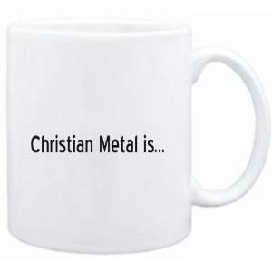  Mug White  Christian Metal IS  Music