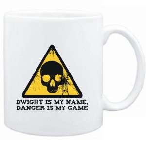  Mug White  Dwight is my name, danger is my game  Male 