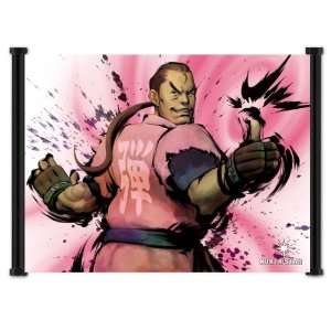  Street Fighter IV 4 Dan Game Fabric Wall Scroll Poster (21 
