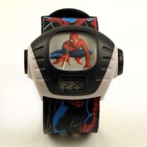  1 Piece Spiderman Projection Image LCD Watch Bracelet 