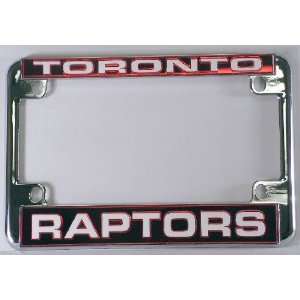  Toronto Raptors Chrome Motorcycle RV License Plate Frame 