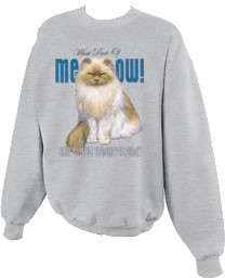 What Part of Meow Dont Understand Cat Sweatshirt S  5x  