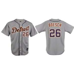  Boesch #26 Detroit Tigers Majestic Replica ROAD Jersey 