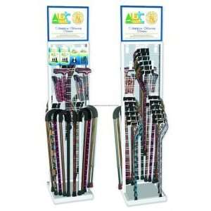  Aluminum Cane Display    1 Each    MNT00355 Health 