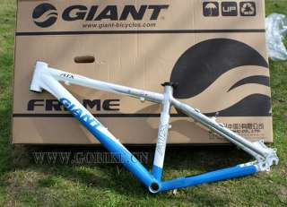 2009 GIANT MTB ATX Pro Frame Size 15.5(XS) White Blue  