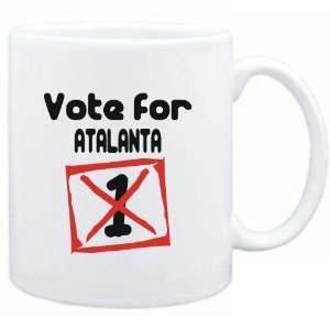 Mug White  Vote for Atalanta  Female Names  Sports 