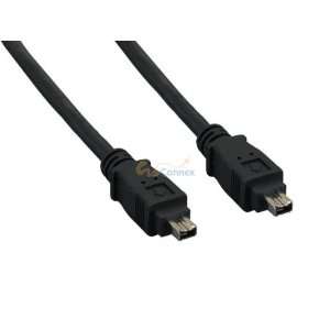  10ft IEEE 1394a FireWire 400 4 pin to 4 pin, Black 