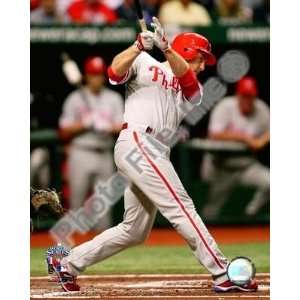  Chase Utley Phillies World Series Game 2 HR 8x10 Sports 