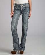 style #314301501 lit crackle wash Firebird straight leg jeans