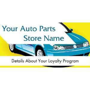    3x6 Vinyl Banner   Auto Parts Loyalty Program 