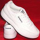 NEW Mens REEBOK CLASSIC White Leather Athletic Sneakers Shoes size 8 