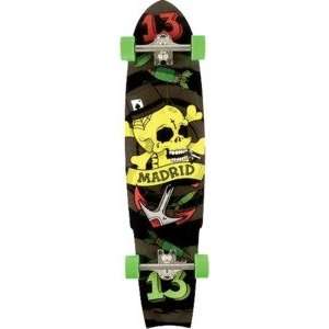   13 Complete Longboard Skateboard   9.75 x 39.25