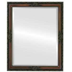  Jefferson Rectangle in Walnut Mirror and Frame