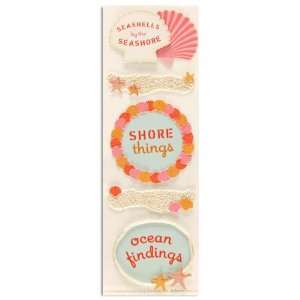  Martha Stewart Crafts Stickers Shell Framed Phrases By The 