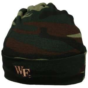  Wake Forest Demon Deacons Infant Green Camo Knit Beanie 