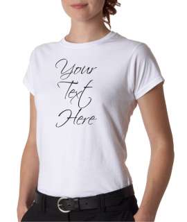   Custom Personalized Text Heavyweight T Shirt Tee All Sizes  