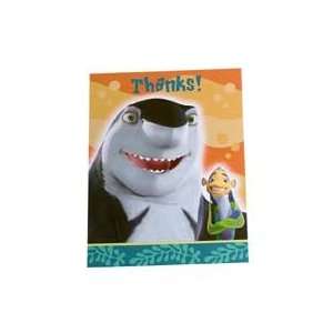  Shark Tale Thank You Notes Toys & Games