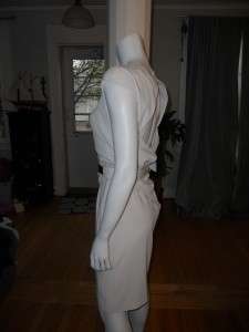 GUCCI Crepe Jersey Backless Dress with Belt 40 / 4 6  