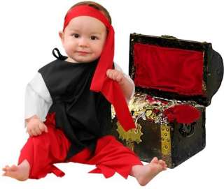 Babys Cute Little Pirate Halloween Costume 12 Month Economy Cheap 