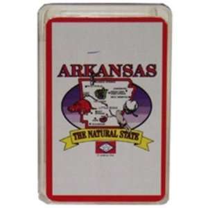 380802   Arkansas Playing Cards State Map 24 Display unit Case Pack 96 