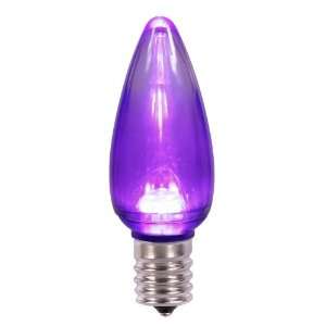  C9 Transparent LED Purple Bulb45W 130V