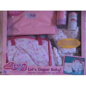  All About Baby   Lets Diaper Baby by Small World Toys 