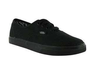   Pro All Black Slim Sole Skate Boys Girls Kids Youth Shoes NEW  