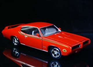 1969 Pontiac GTO JUDGE Orange   Red Box 124 Scale  