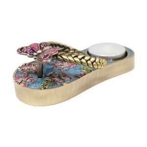  Charming Butterfly Slipper with Tea Light Candle Holder 
