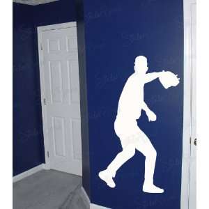  Vinyl Wall Decal Sticker Baseball Pitcher 