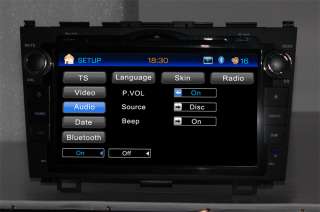 HONDA CRV DVD player GPS navigation 2007 11,plug in  