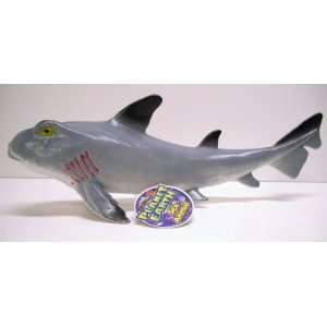  Toy Gray Shark with Squeaker Toys & Games