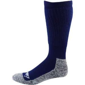   Patriots Ladies Navy Blue Gray Wool Trekker Socks