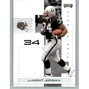  2007 Playoff NFL Playoffs #71 LaMont Jordan   Oakland 