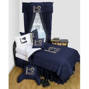 Saint Louis Rams St Dorm Bedding Comforter Set  Sports 