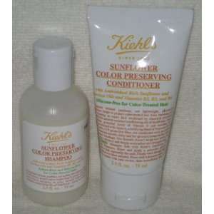   Kiehls Sunflower Color Preserving Shampoo and Conditioner Set Beauty