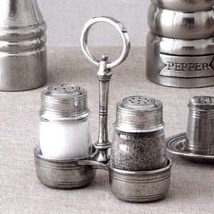  Arte Italica Pewter Accessories A3. Tavola Small Salt 