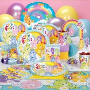  Care Bears Happy Days Deluxe Party Pack for 8 Toys 
