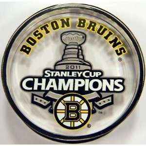  2011 Boston Bruins Stanley Cup Champions Lucite Puck   NHL 