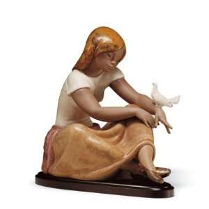 Watching the Dove Figurine Lladro