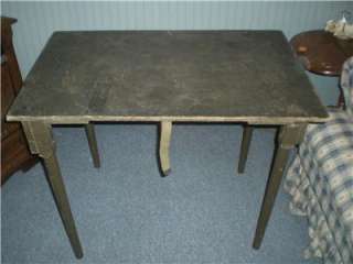 MILITARY FOLDING FIELD TABLE WOOD NICE CONDITION  