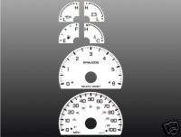 1999 2003 Ford F150 Expedition white face gauges 99 03  