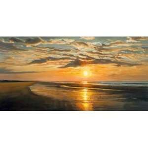  Dan Werner 54W by 28H  Seashore Tranquility CANVAS 