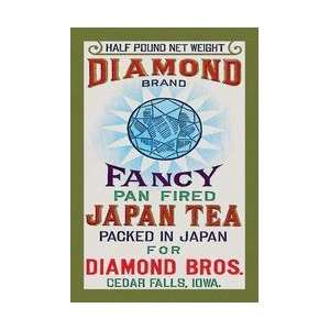  Diamond Brand Tea 12x18 Giclee on canvas