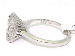   Platinum 2ct Diamond D VVS2 Tacori Engagement Ring HT2502  